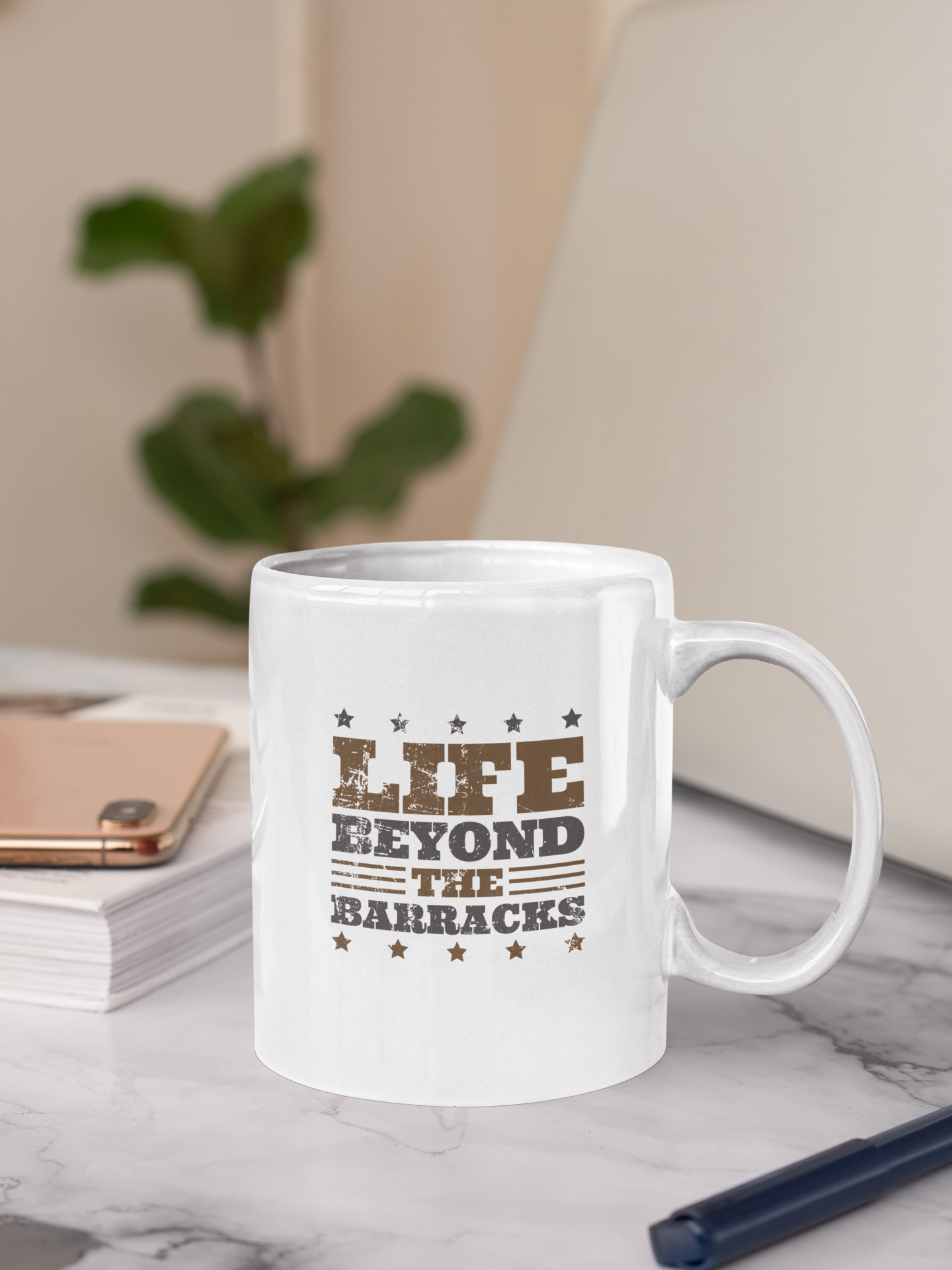 Life Beyond the Barracks Mug